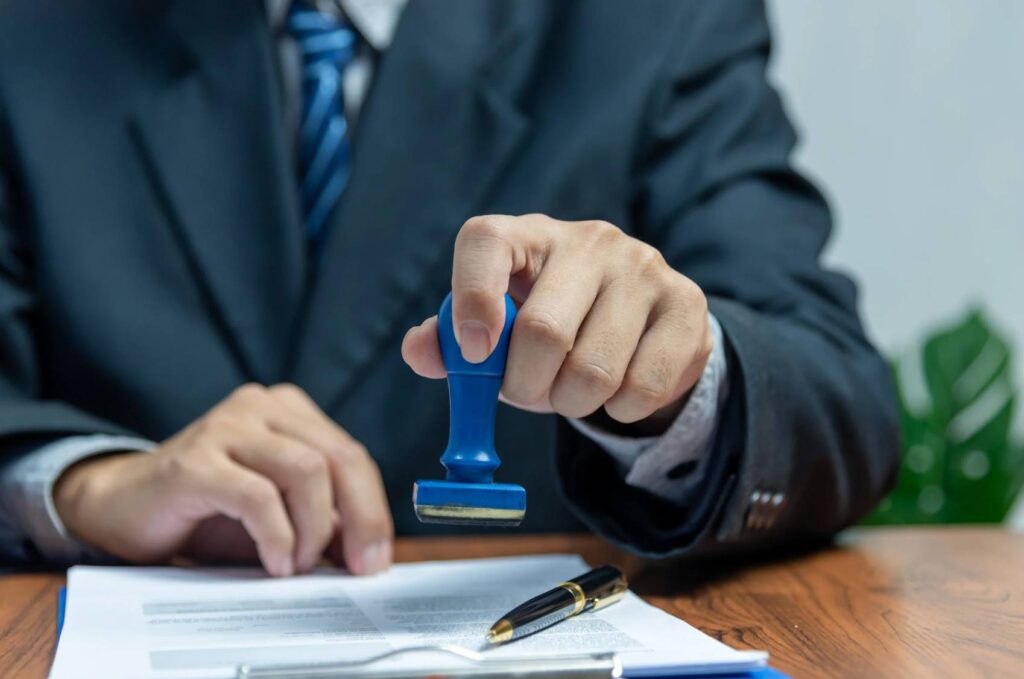 Inscripción de la empresa en el registro de comercio